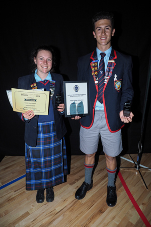 Aoraki Sports Awards 2018 - Single Finalist for Smallbore - Lanelle Millar-McArthur & Single Finalist for Kayaking - Matthew Clough Image